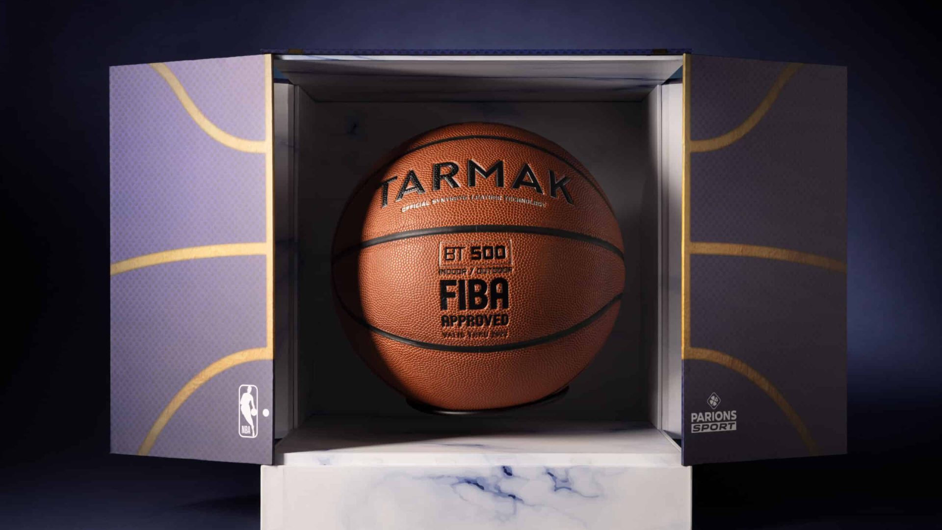 Boite Ballon de basquette NBA